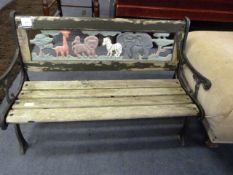 Childs Garden Bench Seat