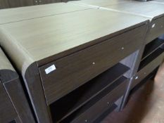 *Dark Oak Coffee Table with Single Draw
