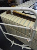 White Heated Towel Rail