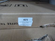 Glass Topped Elena Coffee Table