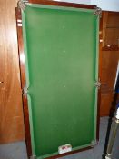 6' Slate Bed Snooker Table