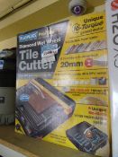 *Diamond Wet Wheel Tile Cutter