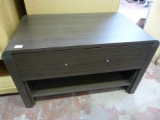 *Dark Oak Coffee Table with Single Draw