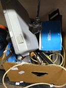 Box Containing Handtools; Saws, Screwdrivers, Etc