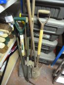 Quantity of Gardening Tools; Spade, Fork, Grafter, Etc