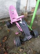 Hello Kitty Childs Go Cart