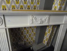 Adam Style White Fire Surround