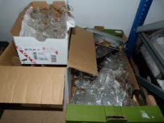 Three Boxes of Drinking Glassware