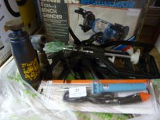 Clamp Vises, Bottle Jack, and a Soldering Iron