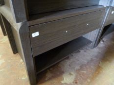*Dark Oak Coffee Table with Single Draw