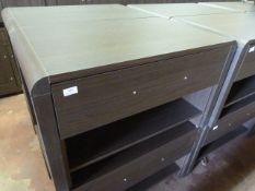 *Dark Oak Coffee Table with Single Draw