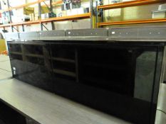 Black Two Door Cabinet