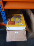 Box Containing Twelve Cat Flap Doors with Lock