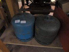 Two Camping Gas Bottles