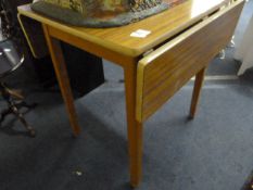 Formica Topped Drop Leaf Table