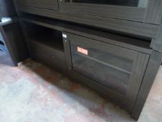 *Dark Oak Entertainment Unit/TV Cabinet
