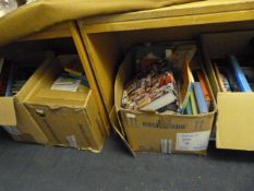 Four Boxes of Hardback and Paperback Books