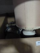 Table Lamp, Storage Jar, Etc