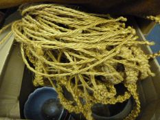 Box Containing Jardinieres and Other Plant Pots