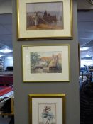 Three Gilt Framed Prints