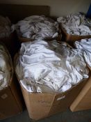Two Boxes Containing Approx Forty Spandex Chair Covers