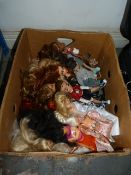 Box of Cindy, Barbie and Other Dolls