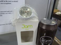 Jamtime White and Silver Faced Wristwatch