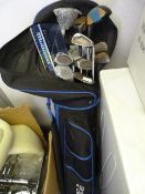 Golf Clubs and Bag