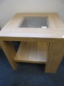 Light Oak Occasional Table