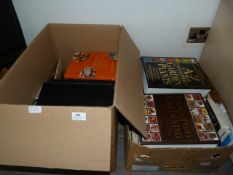 Two Boxes of Hardback Books