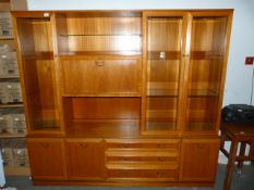 Teak Wall Unit