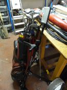 Golf Bag, Clubs and Trolley