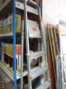 Six Tread Aluminium Steps