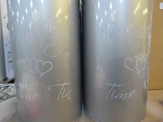 Two Wedding Gift Tins