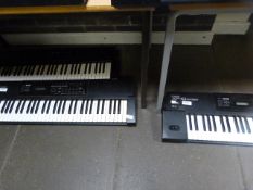 *Three Roland XP10 Keyboards