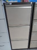 *Twin Lock Three Drawer Multi Store Cabinet
