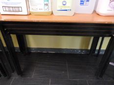 *Eleven Stackable School Tables