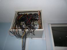 *Server Cabinet Containing Assorted Switches