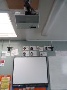 *Epson EMP822 LCD Projector with Interactive Whiteboard