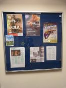 *Perspex and Aluminium Noticeboard
