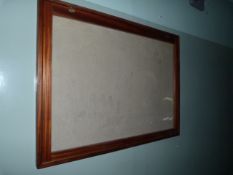 *Five Harwood and Perspex Noticeboards