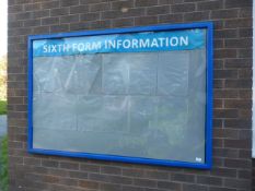 *Two Exterior Noticeboards