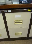*Two Drawer Foolscap Filing Cabinet (Coffee and Cream)