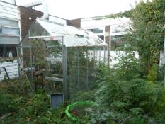 *12'x6' Aluminium Greenhouse