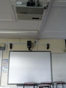 *Epson EMP822 LCD Projector with Interactive Smart Board and Speakers (As Located in U33)