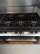 *Stott Benham Six Ring Commercial Gas Cooker