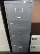 *Four Drawer Foolscap Filing Cabinet (Grey)
