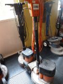 *Two Ranger 200 Rotary Floor Cleaners