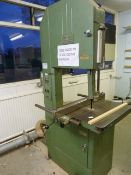 *Wadkin Bursgreen 20 BZB Bandsaw