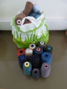 *Quantity of Assorted Coloured Threads
